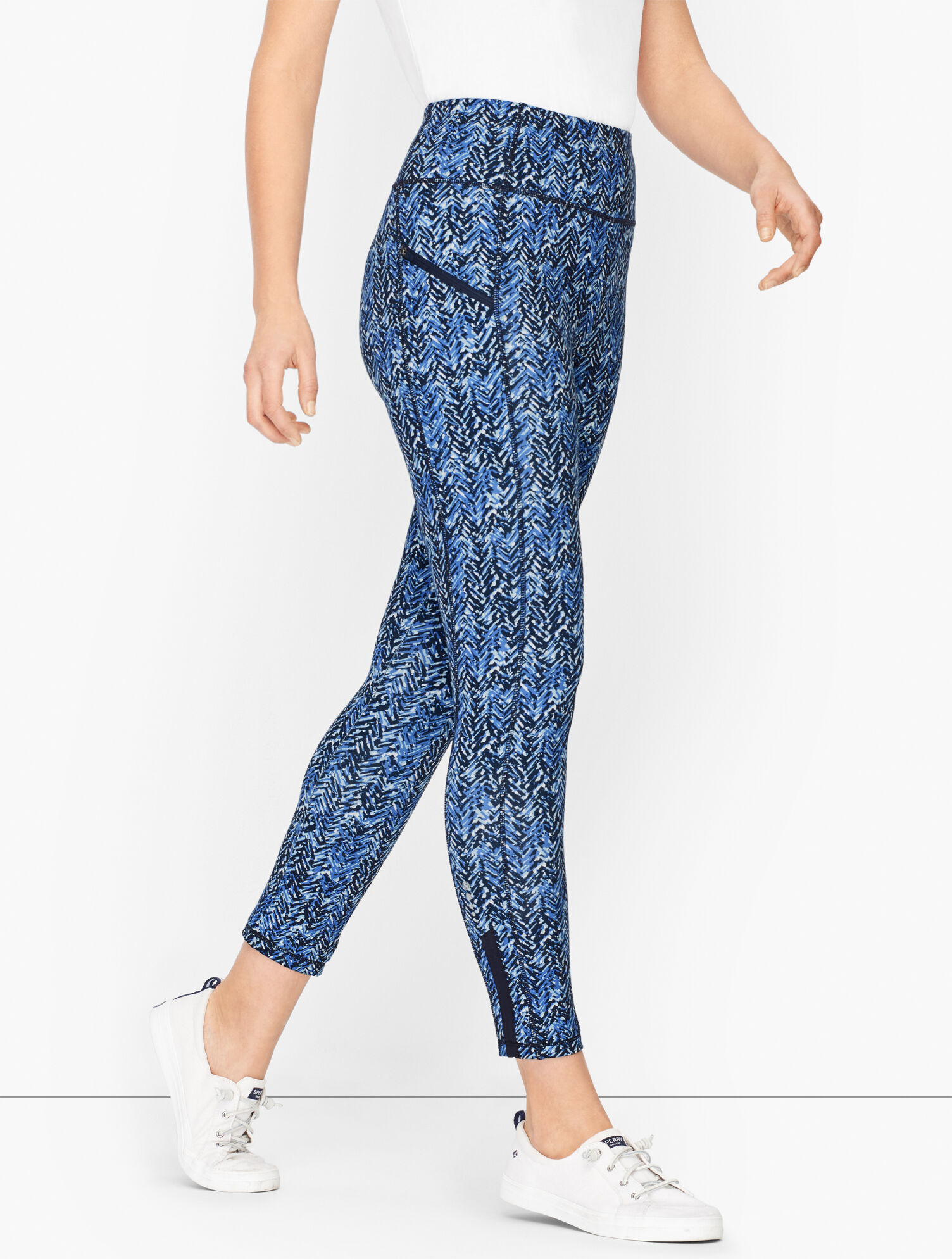On The Move Leggings - Herringbone