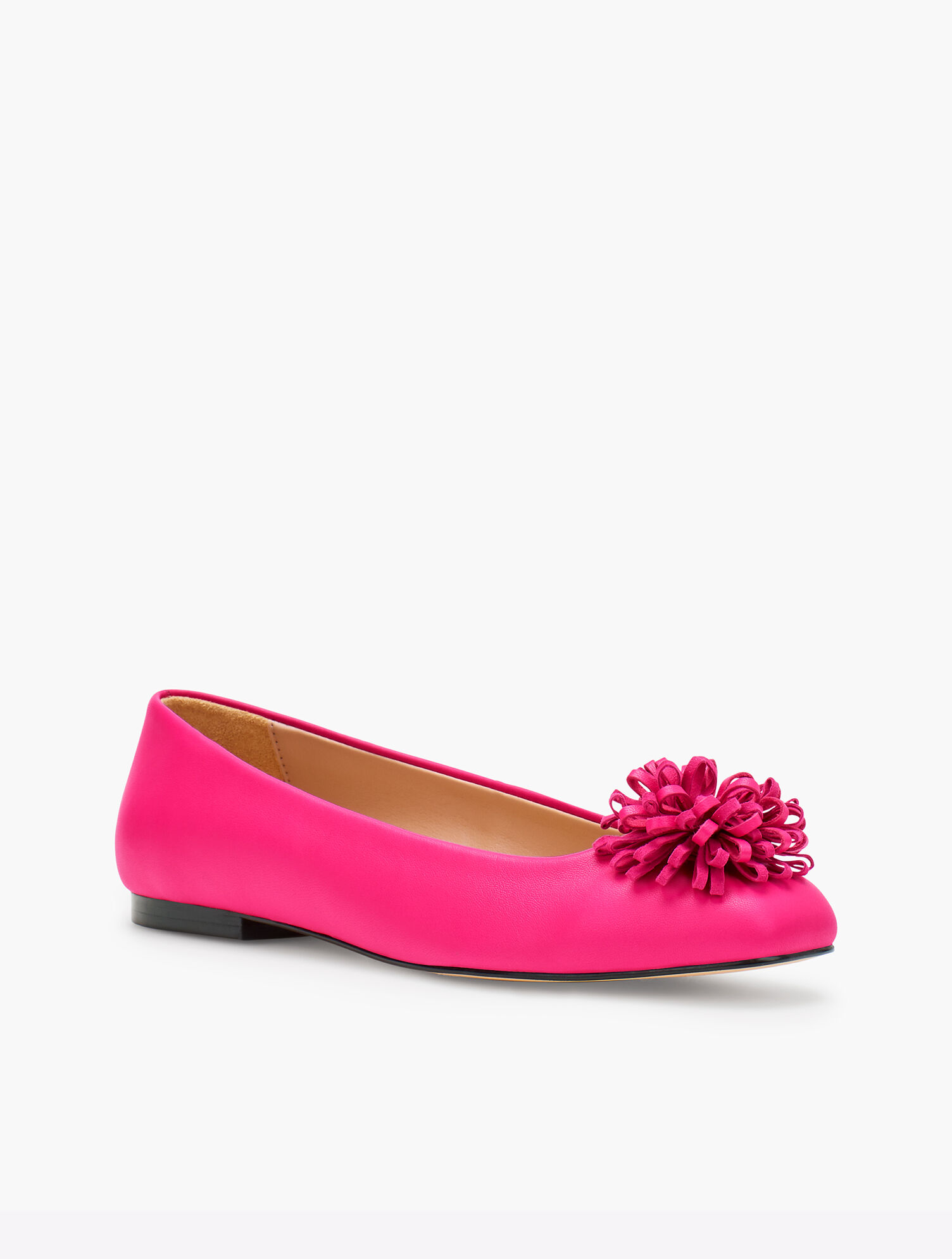 Stella Pompom Ballet Flats