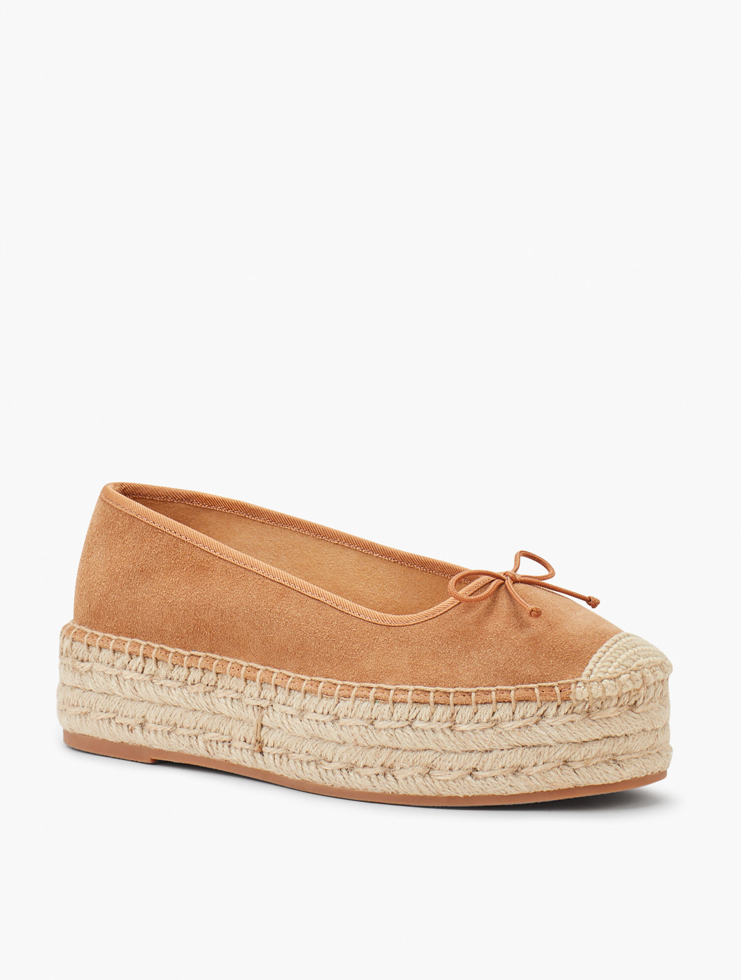 Quinn Suede Platform Espadrilles