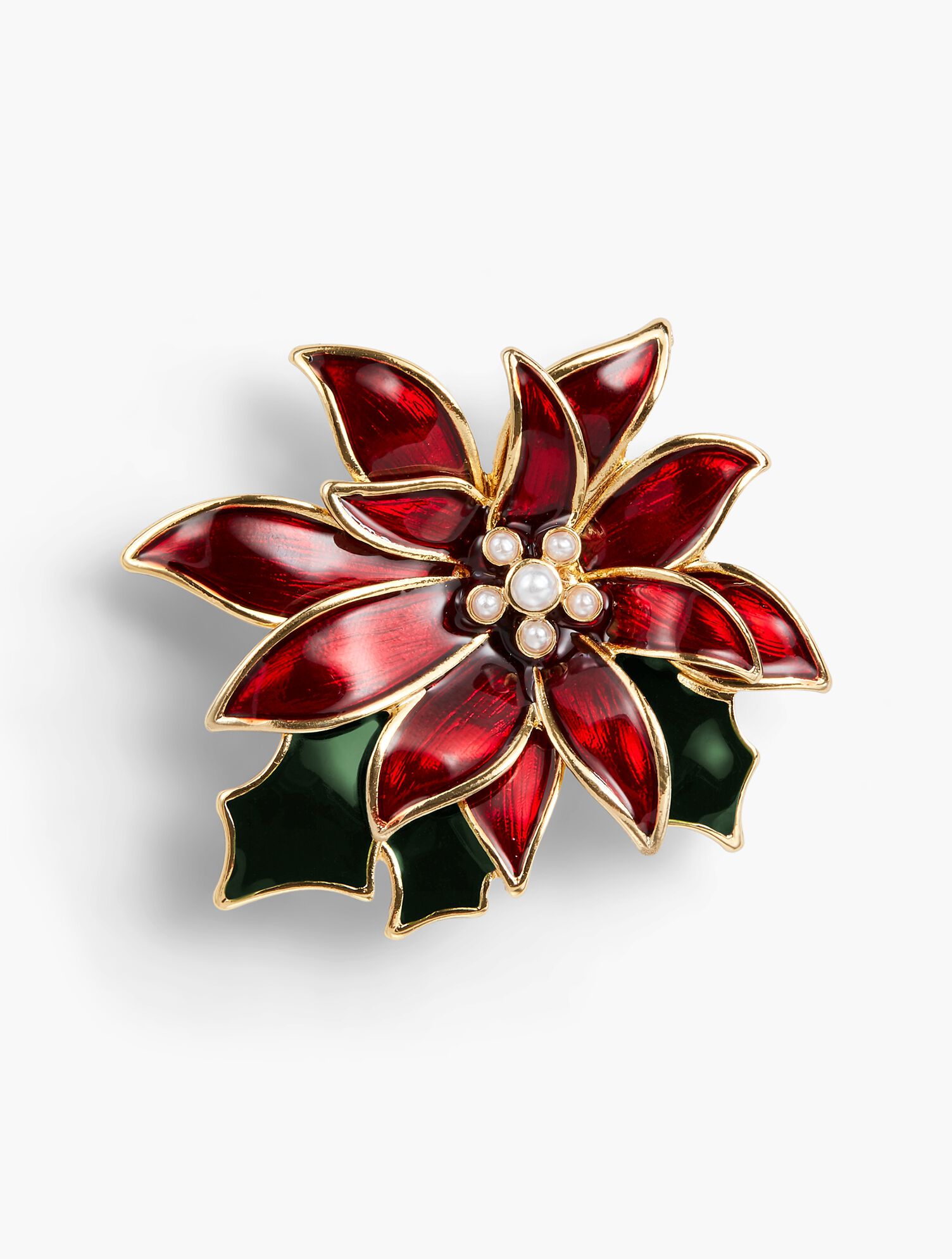 poinsettia pin
