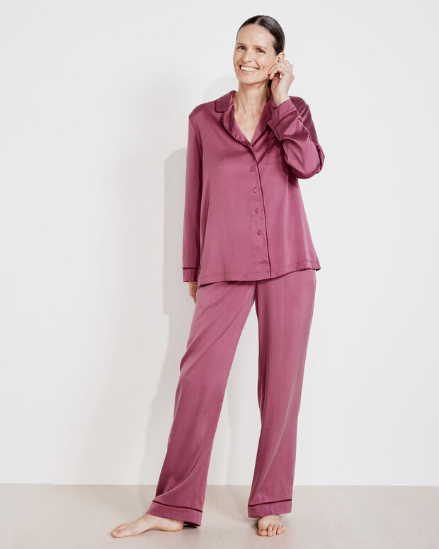 Washable Silk Drawstring Pants