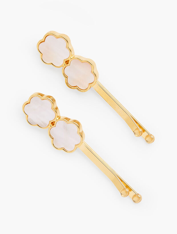 Essential Mother Of Pearl Hair Clips