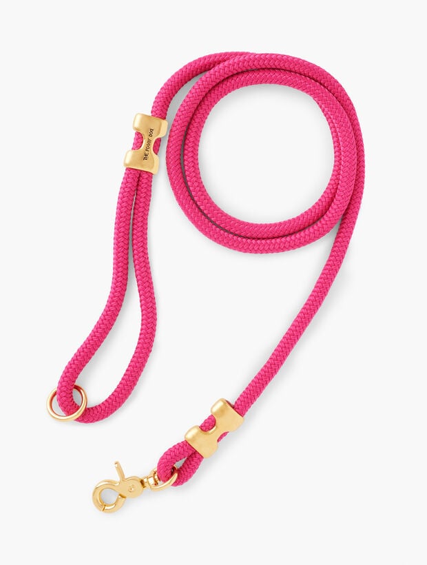 The Foggy Dog Hot Pink Marine Rope Dog Leash Talbots