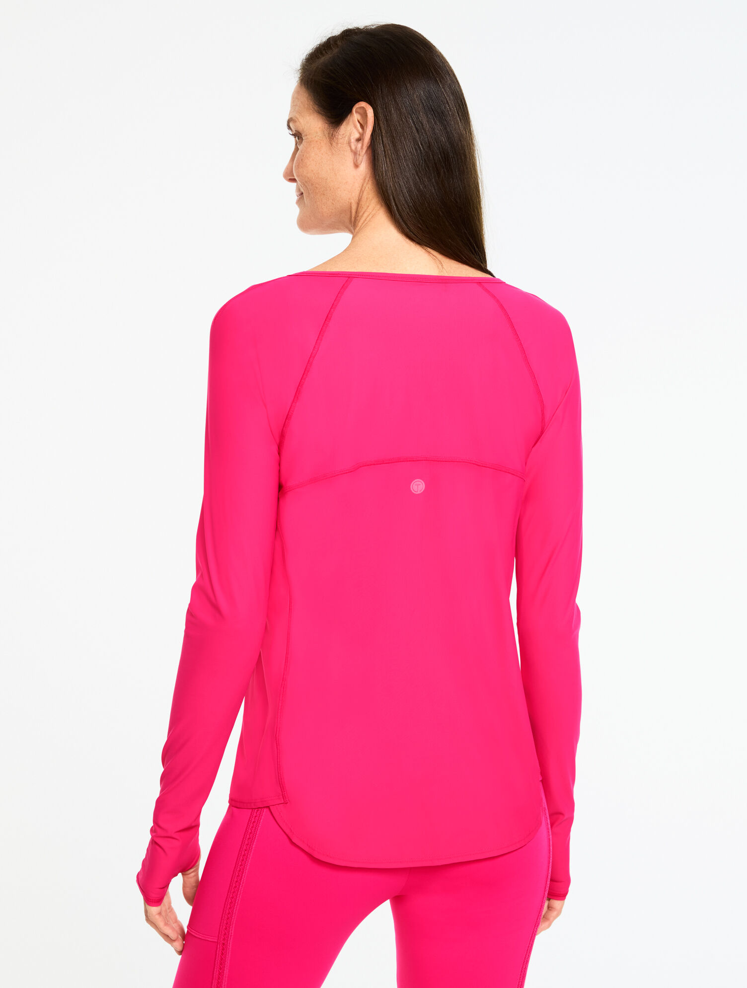 Stretch Jersey Long Sleeve Tee