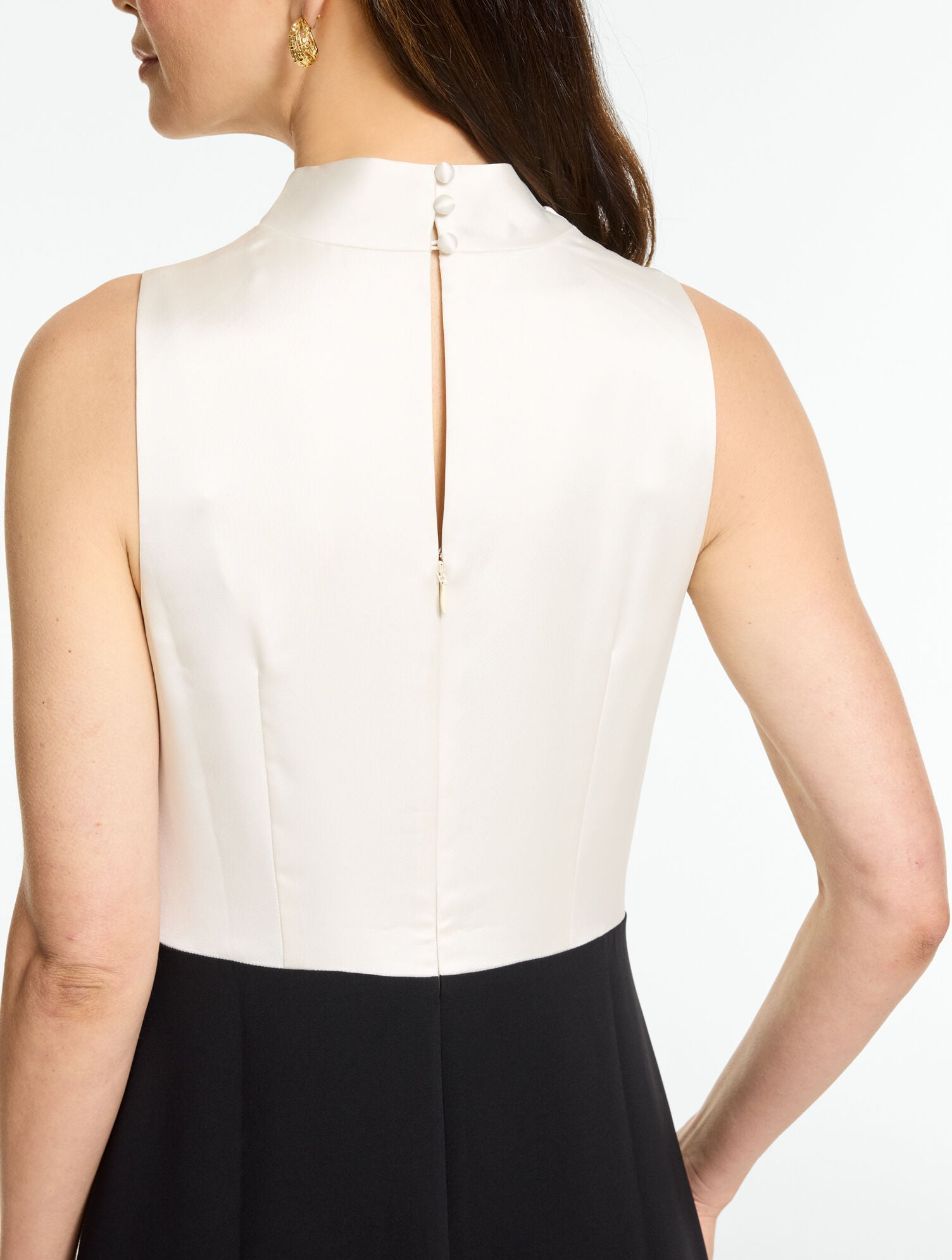 RSVP Charmeuse Crepe Dress - thumbnail 3