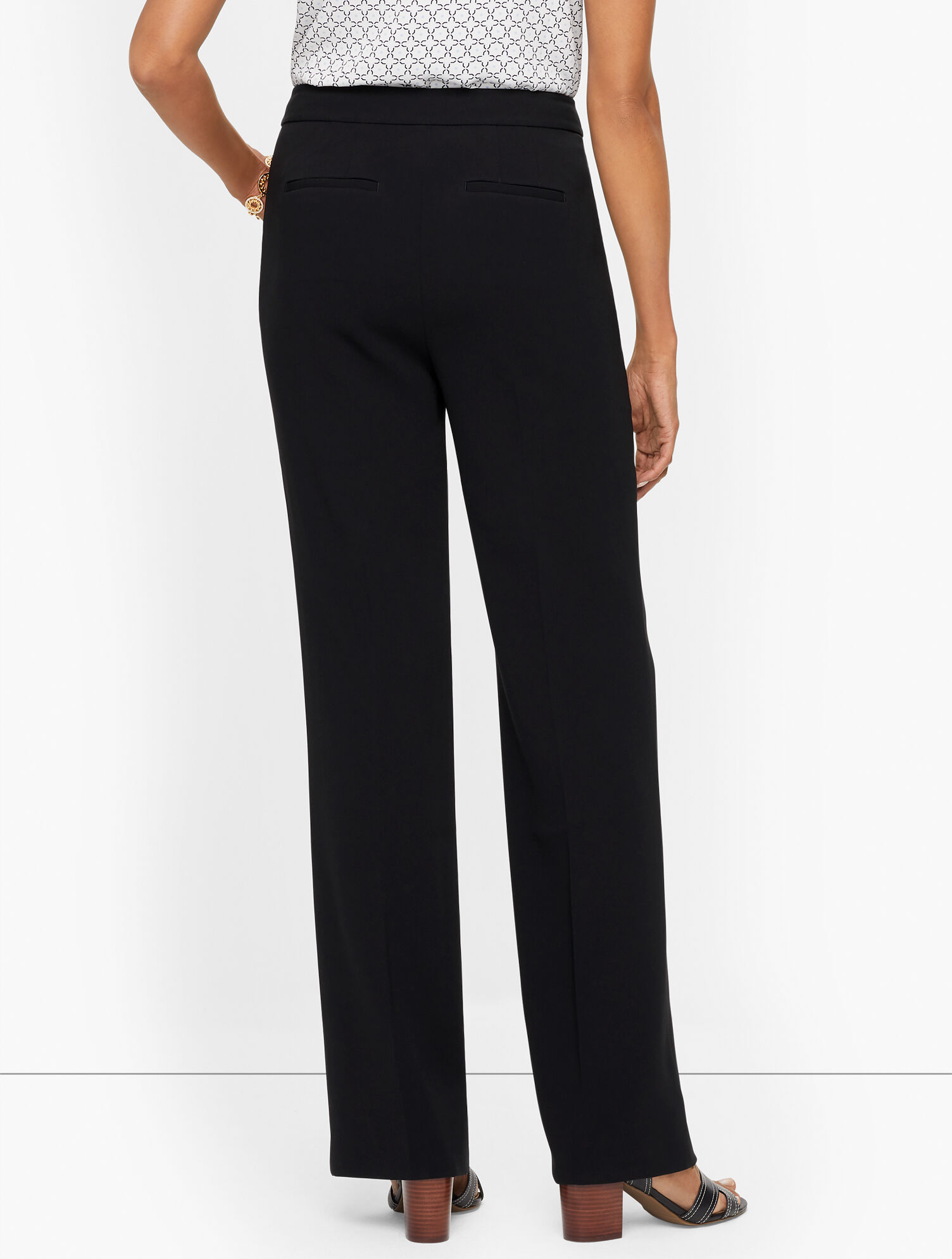 Easy Travel Wide Leg Pants