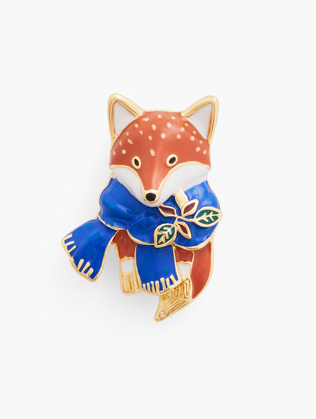 Fox Brooch