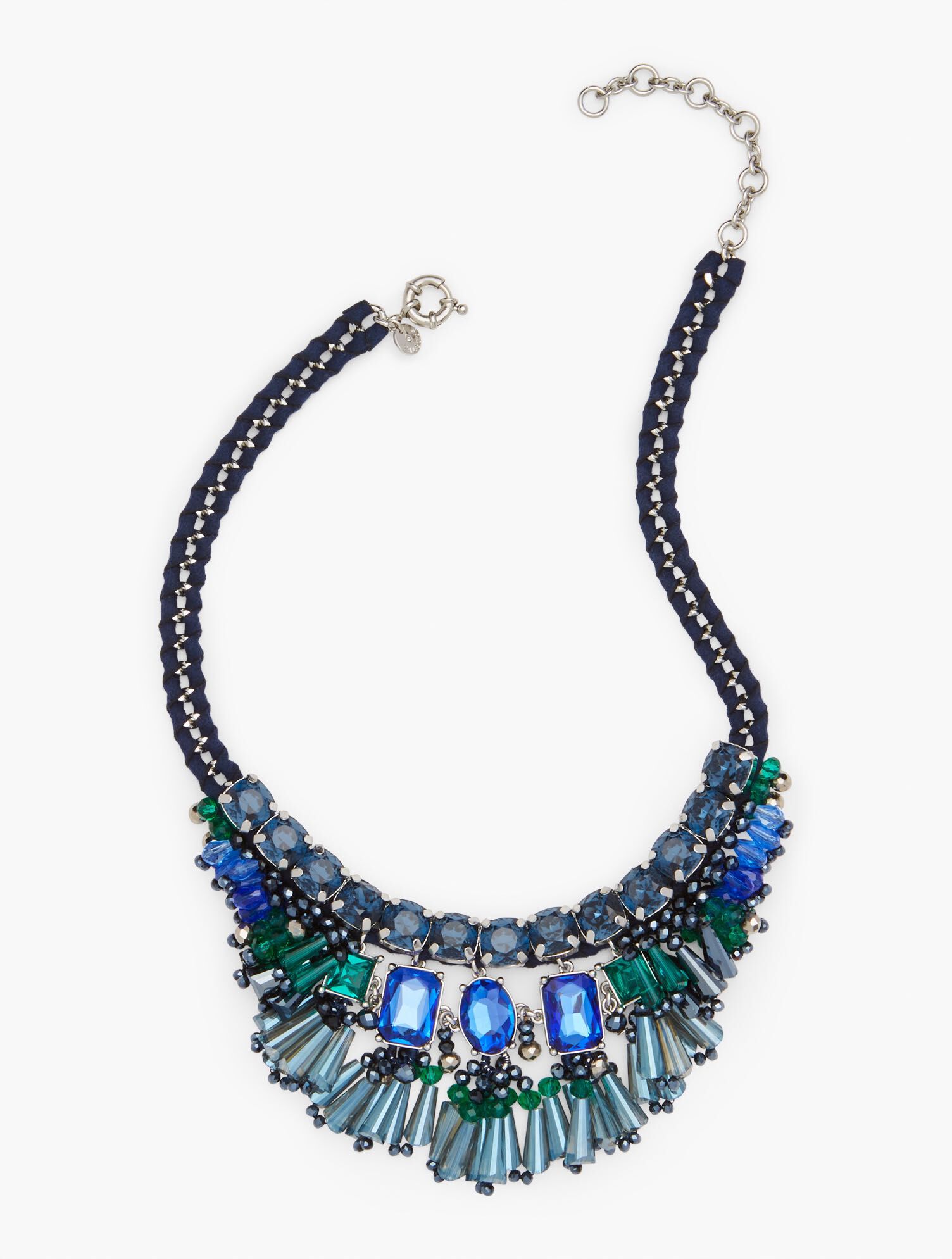 Deep Blue Sea Statement Necklace