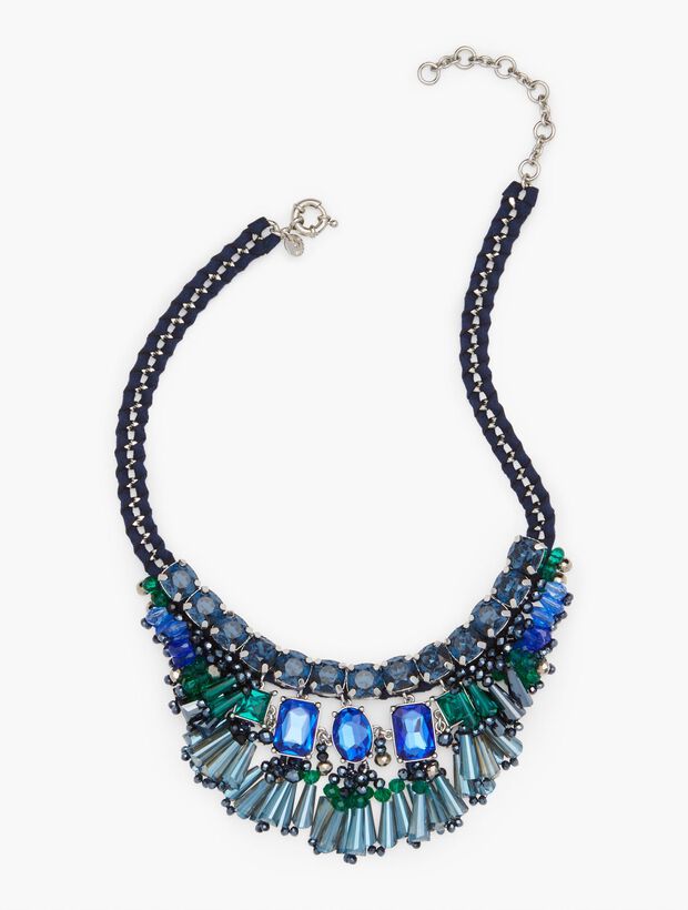 Deep Blue Sea Statement Necklace
