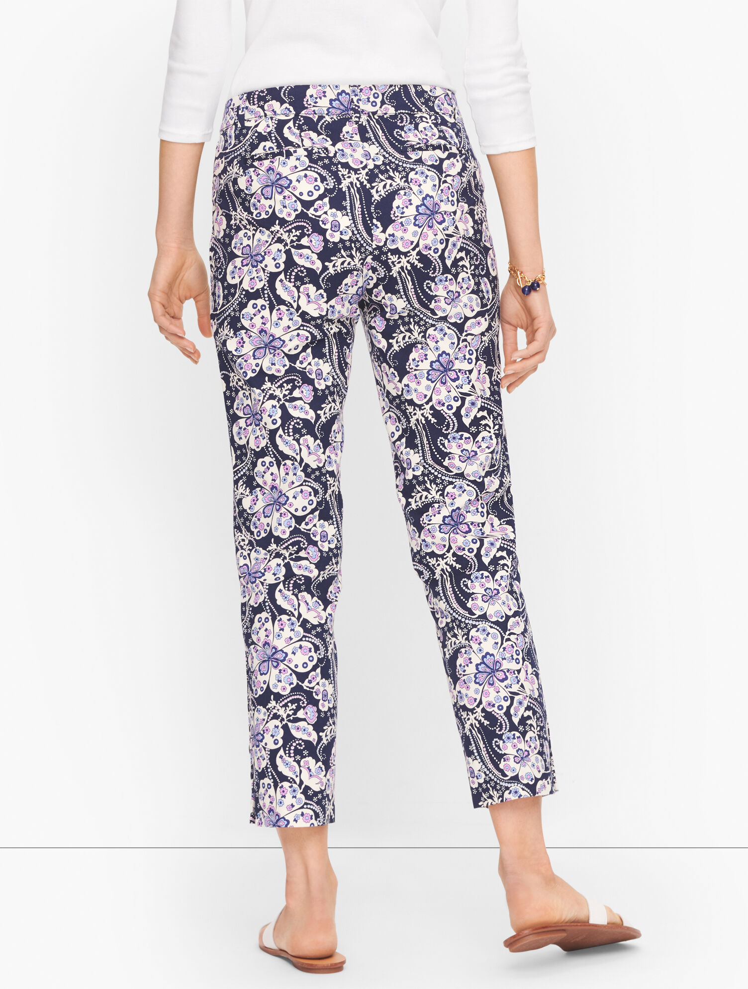 Perfect Crops - Floral - Curvy Fit
