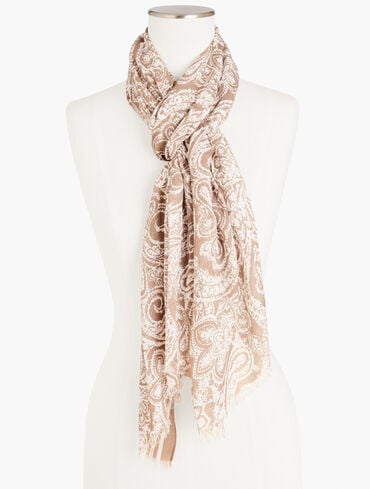 Star Paisley Oblong Scarf