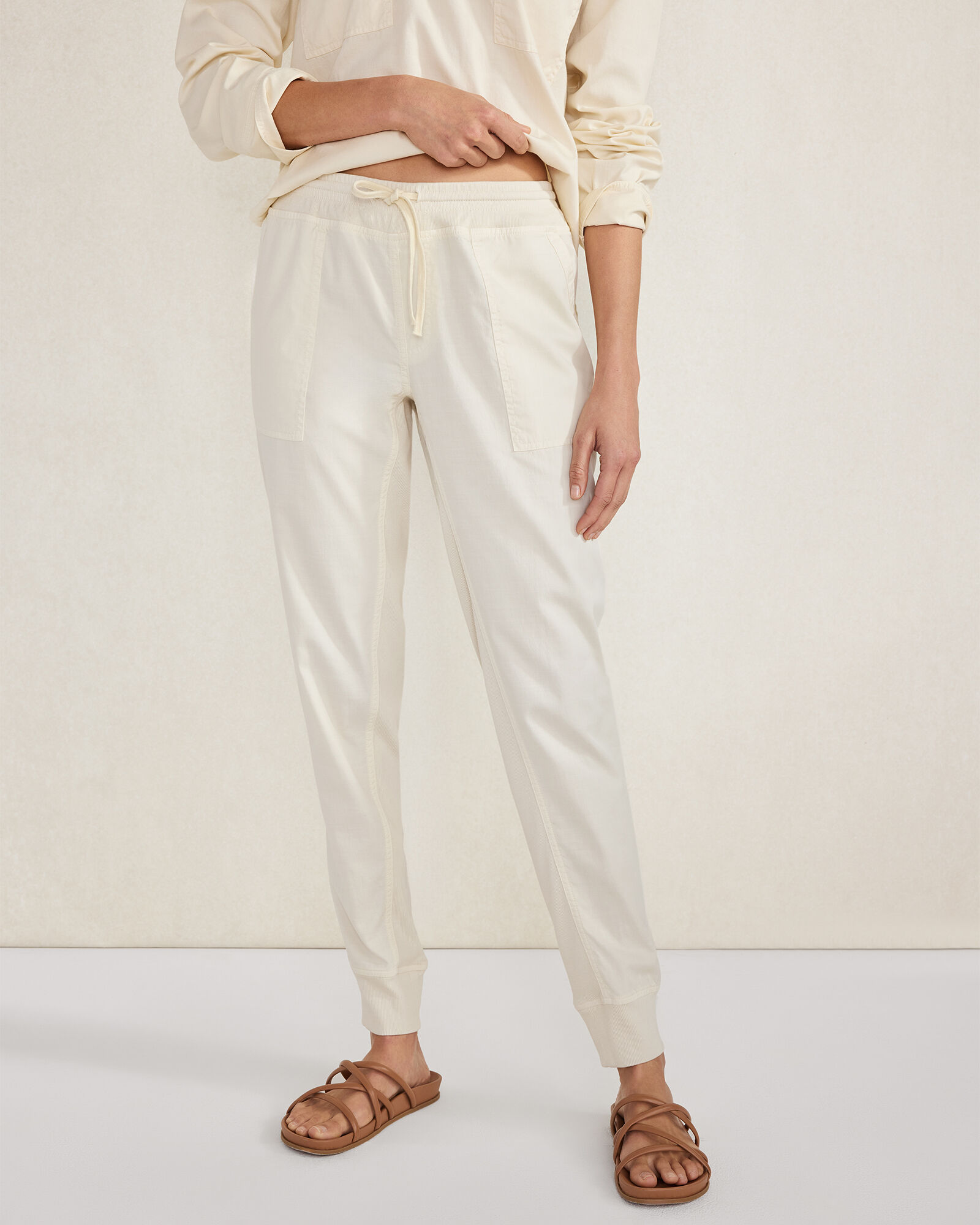 Twill Joggers