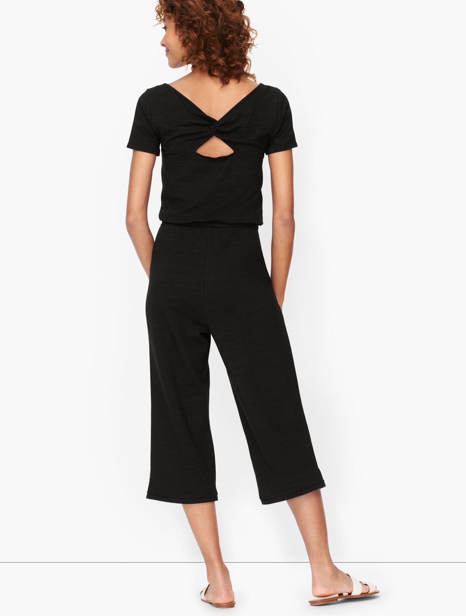 Twist Back Romper