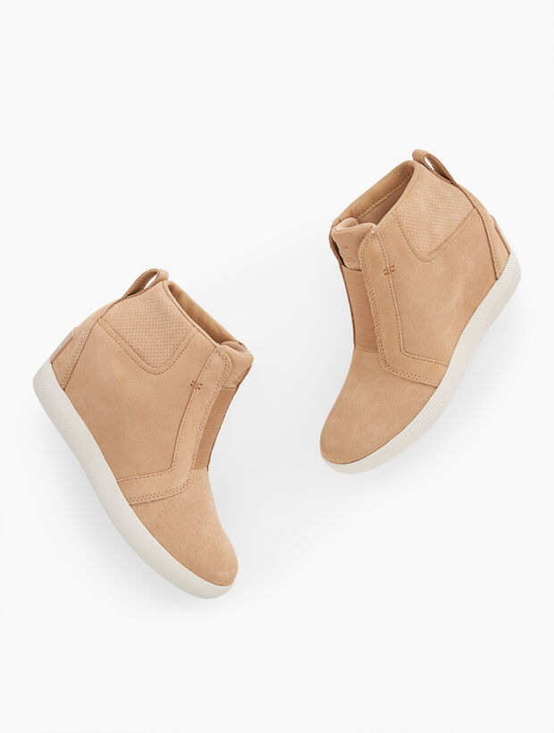 Sorel Out N About&trade; Leather Wedge Bootie