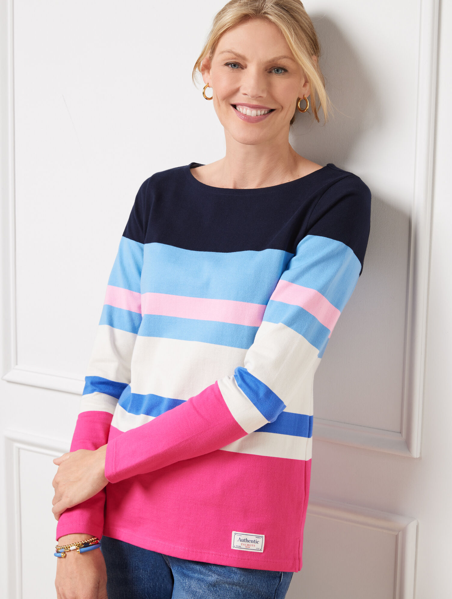 Authentic Talbots Tee - Ashford Stripe | Talbots