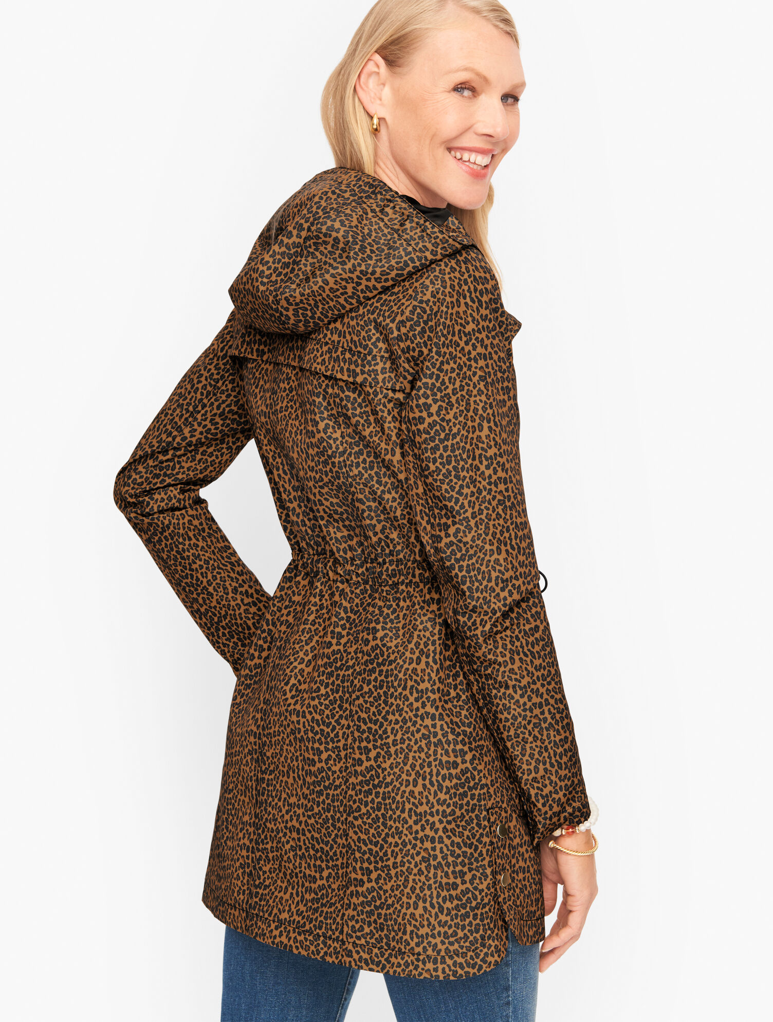 Coastal Hooded Anorak - Animal Print