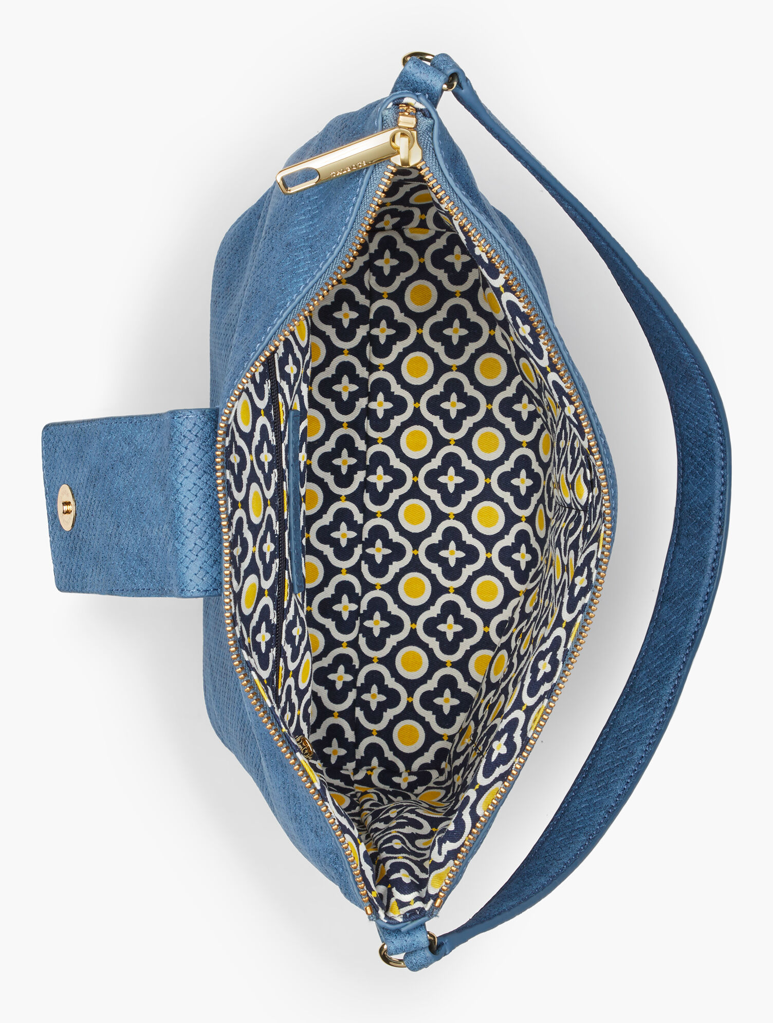 Woven Leather Hobo Bag