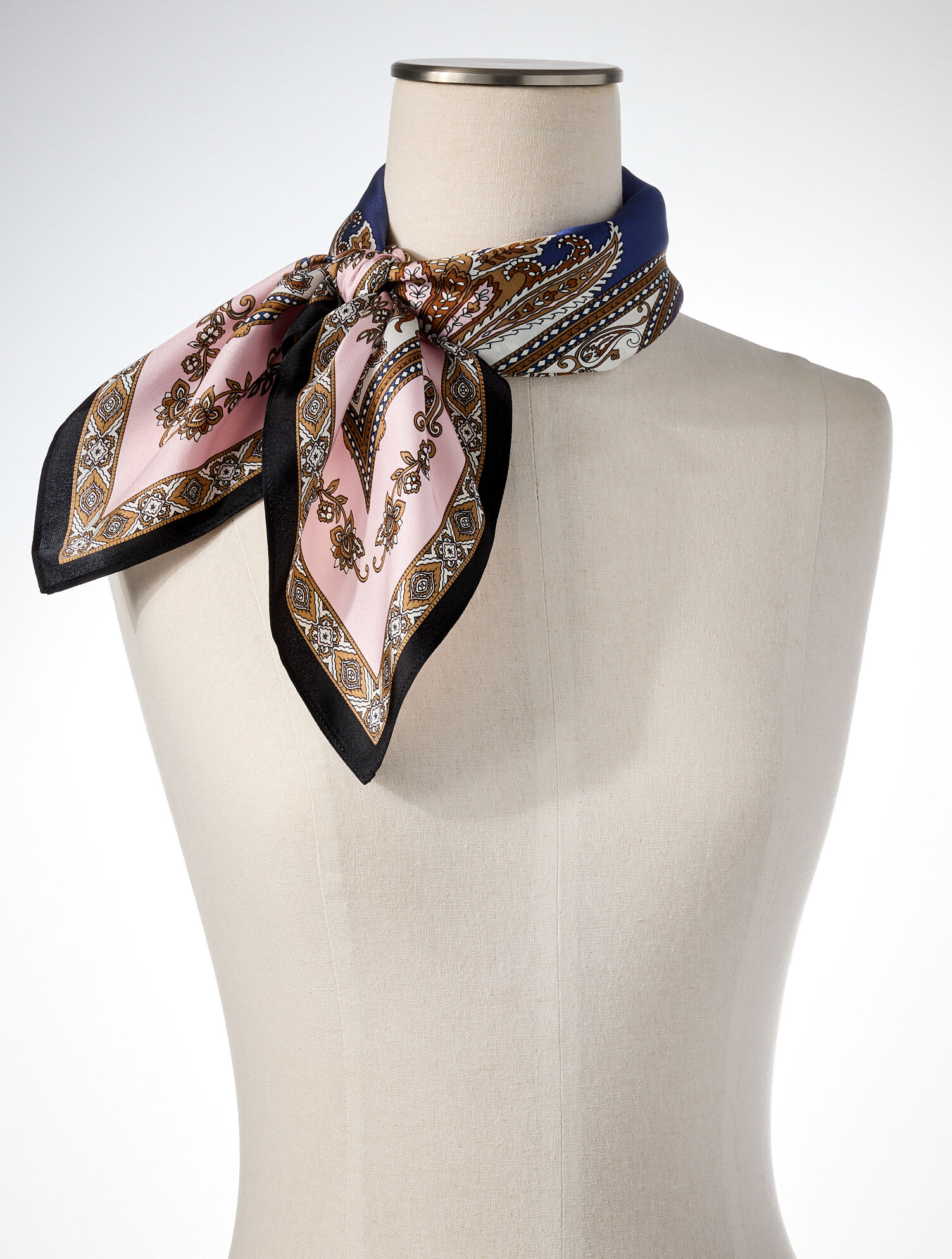 Paisley Sky Square Scarf