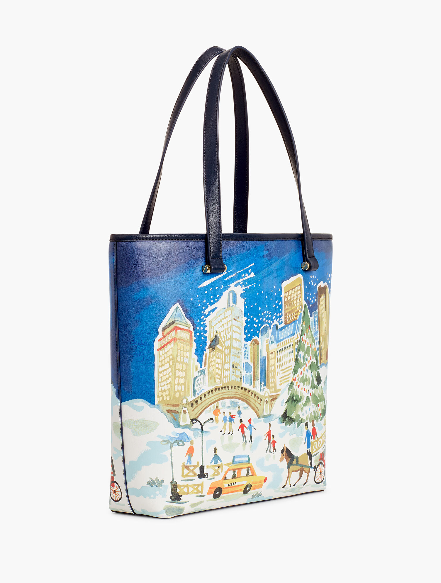 Central Park Scene Tote Bag