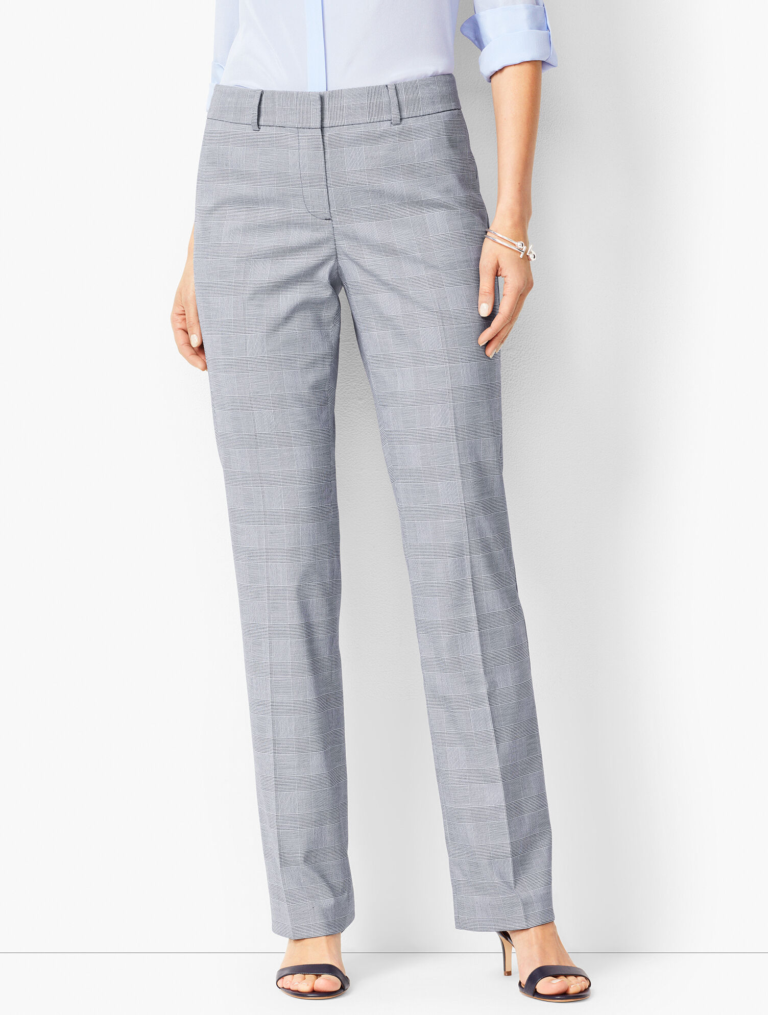 Glen Plaid Barely Boot Pants