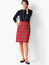 Tartan Plaid A-Line Skirt 