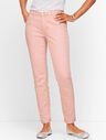 Slim Ankle Jeans - Curvy Fit - Garment-Dyed Frosted Rose