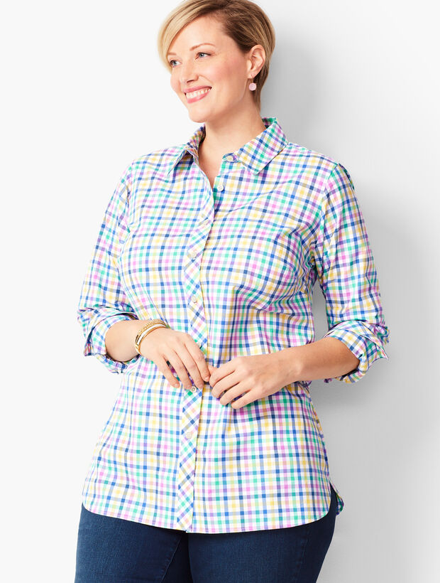 Classic Cotton Shirt - Colorful Gingham