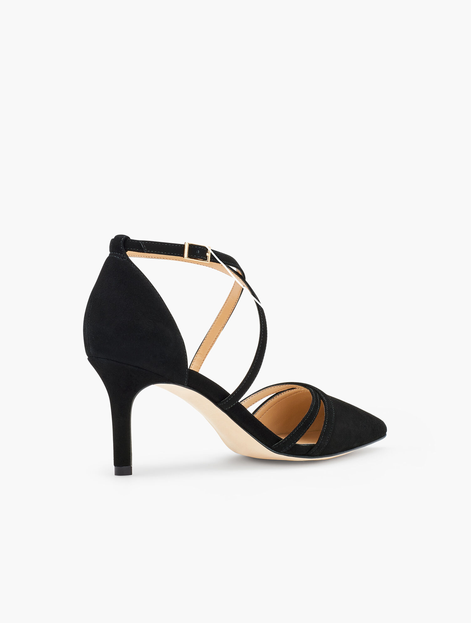 Erica Strappy Pumps - Suede