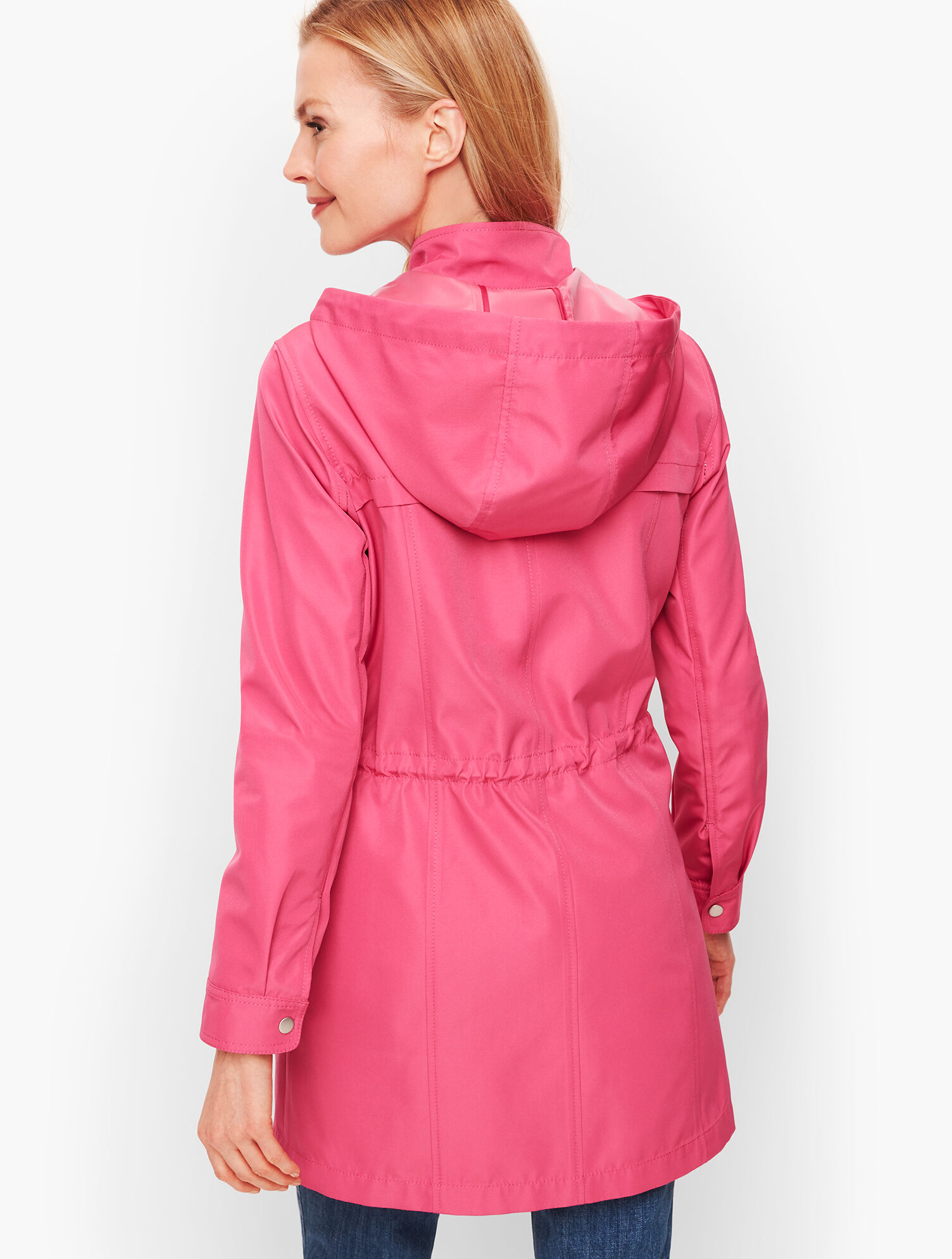 Coated Canvas Rain Anorak