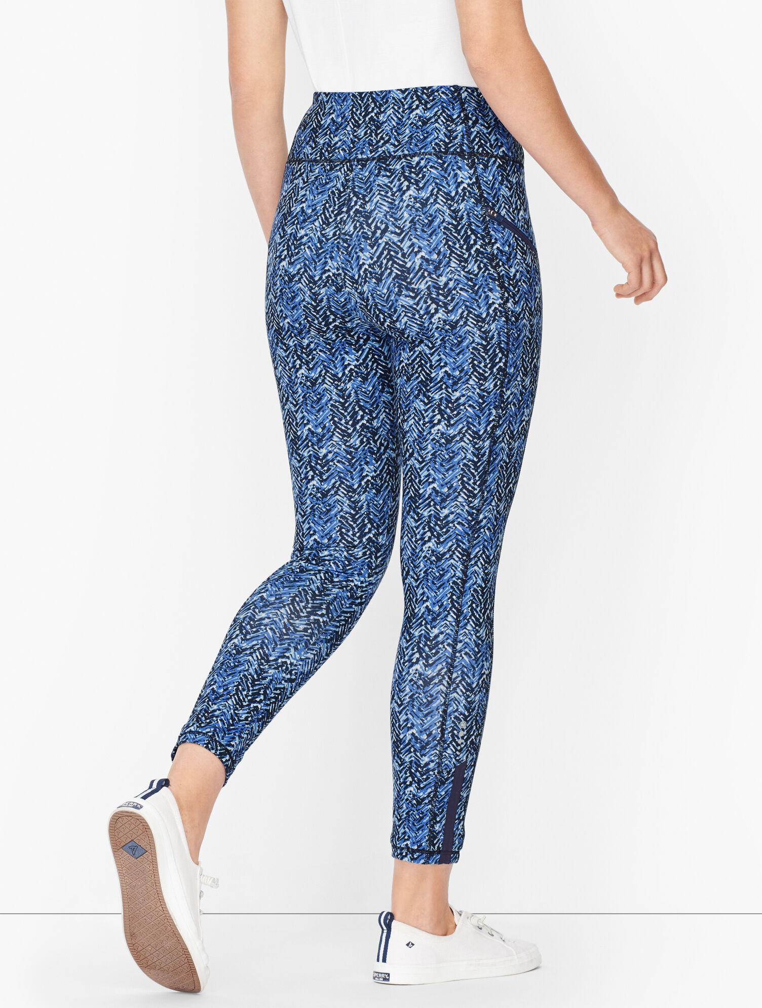 On The Move Leggings - Herringbone