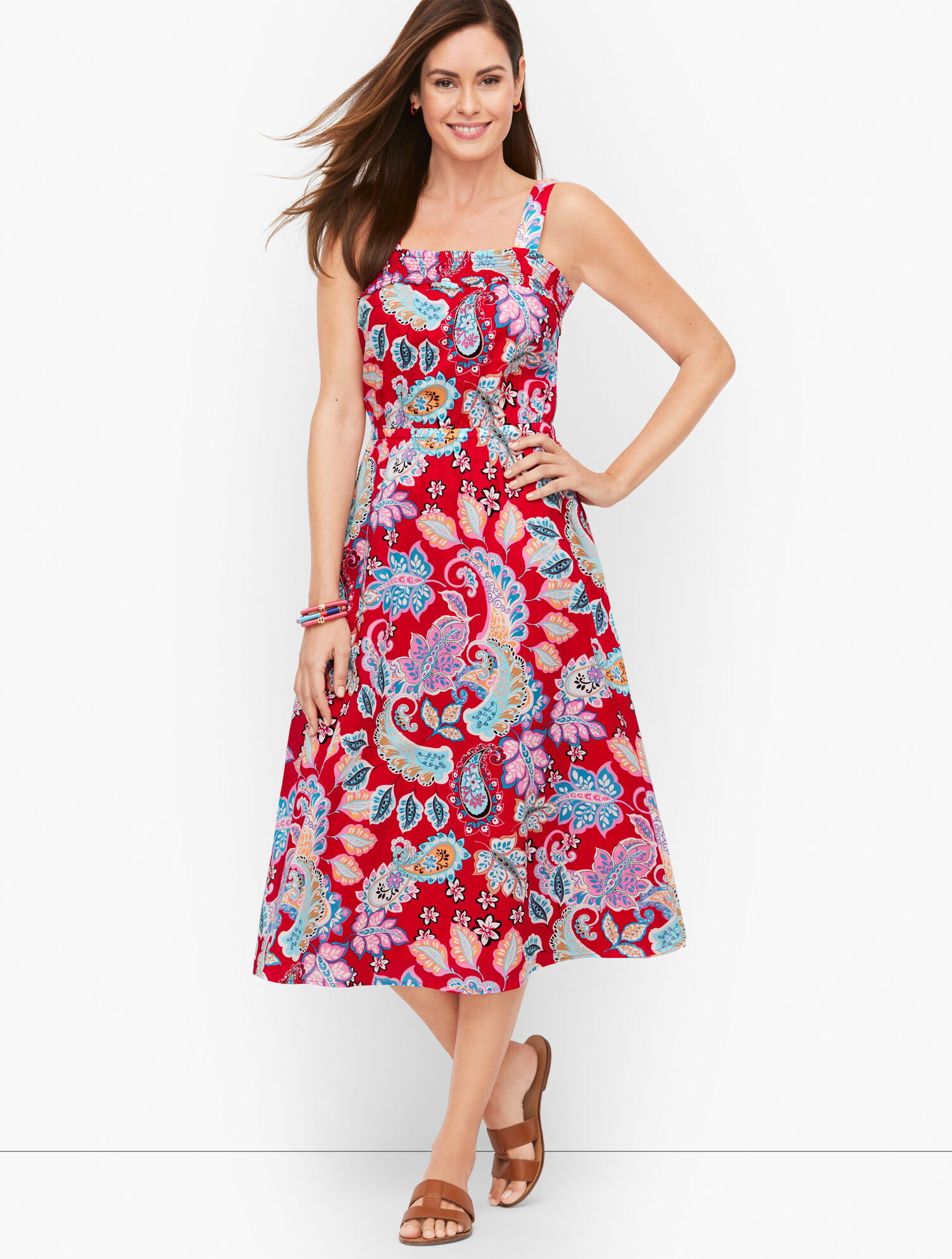 Fit &amp; Flare Dress - Fantastic Paisley