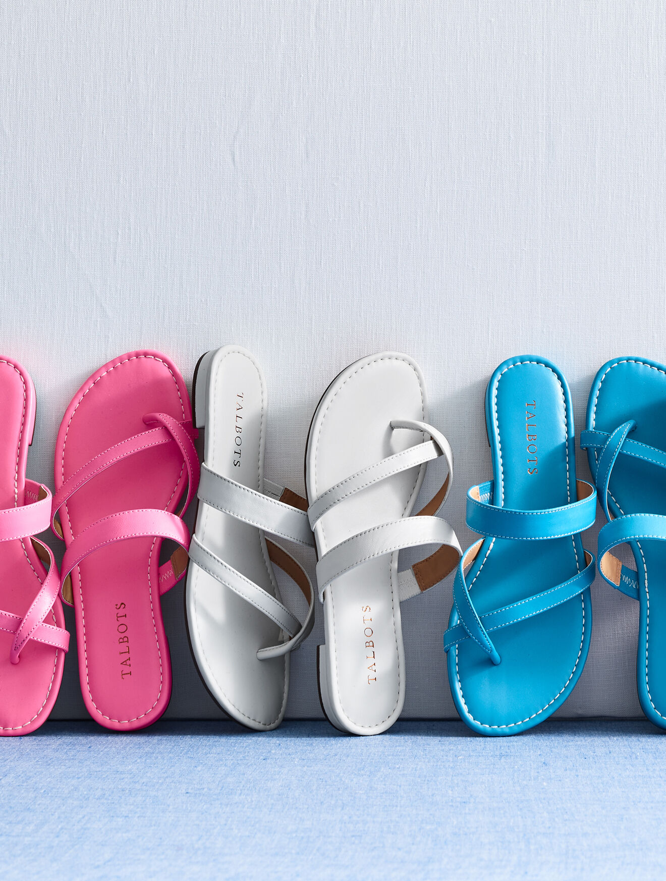 Gia Toe-Ring Sandals - Soft Nappa