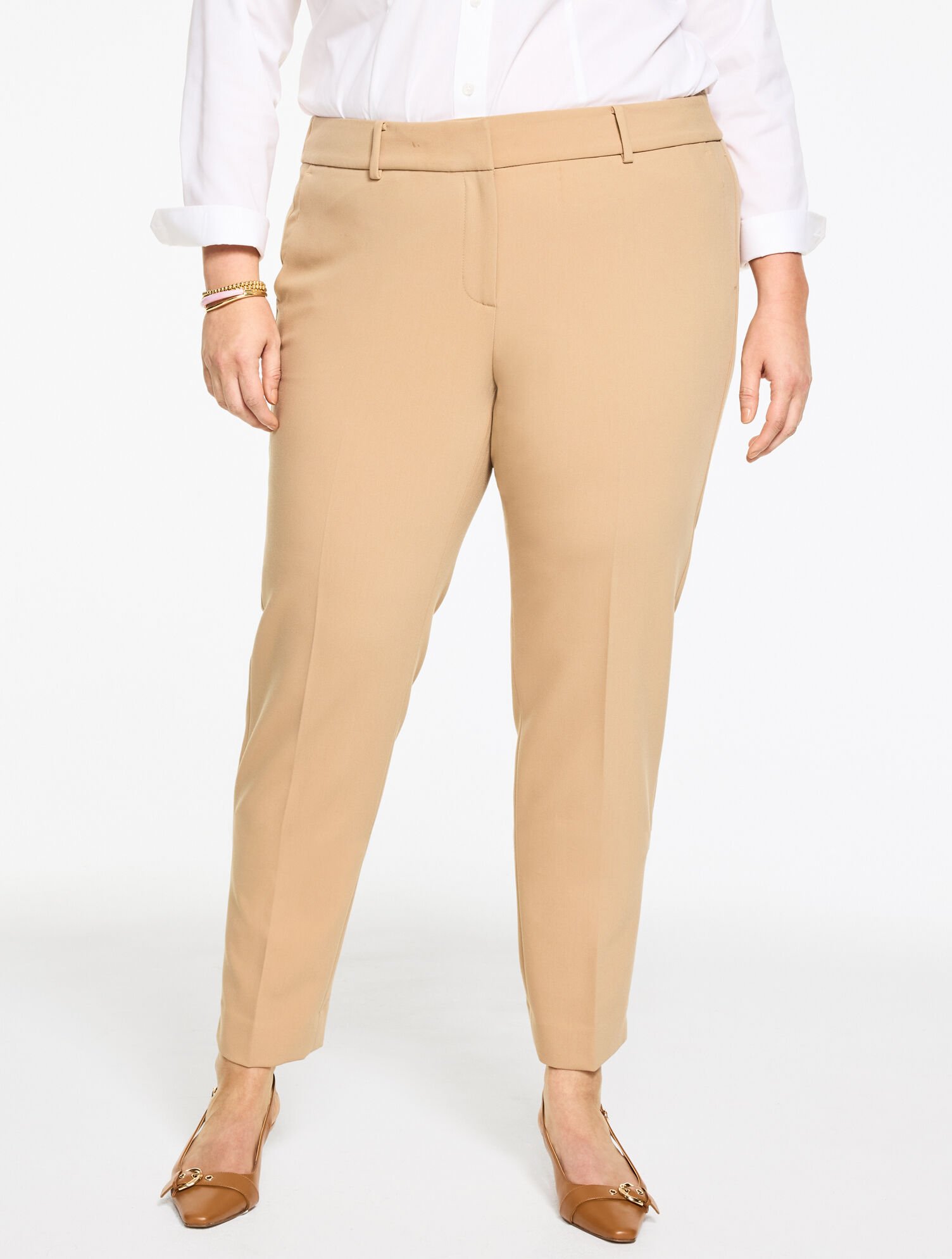 Talbots Hampshire Straight Ankle Pants