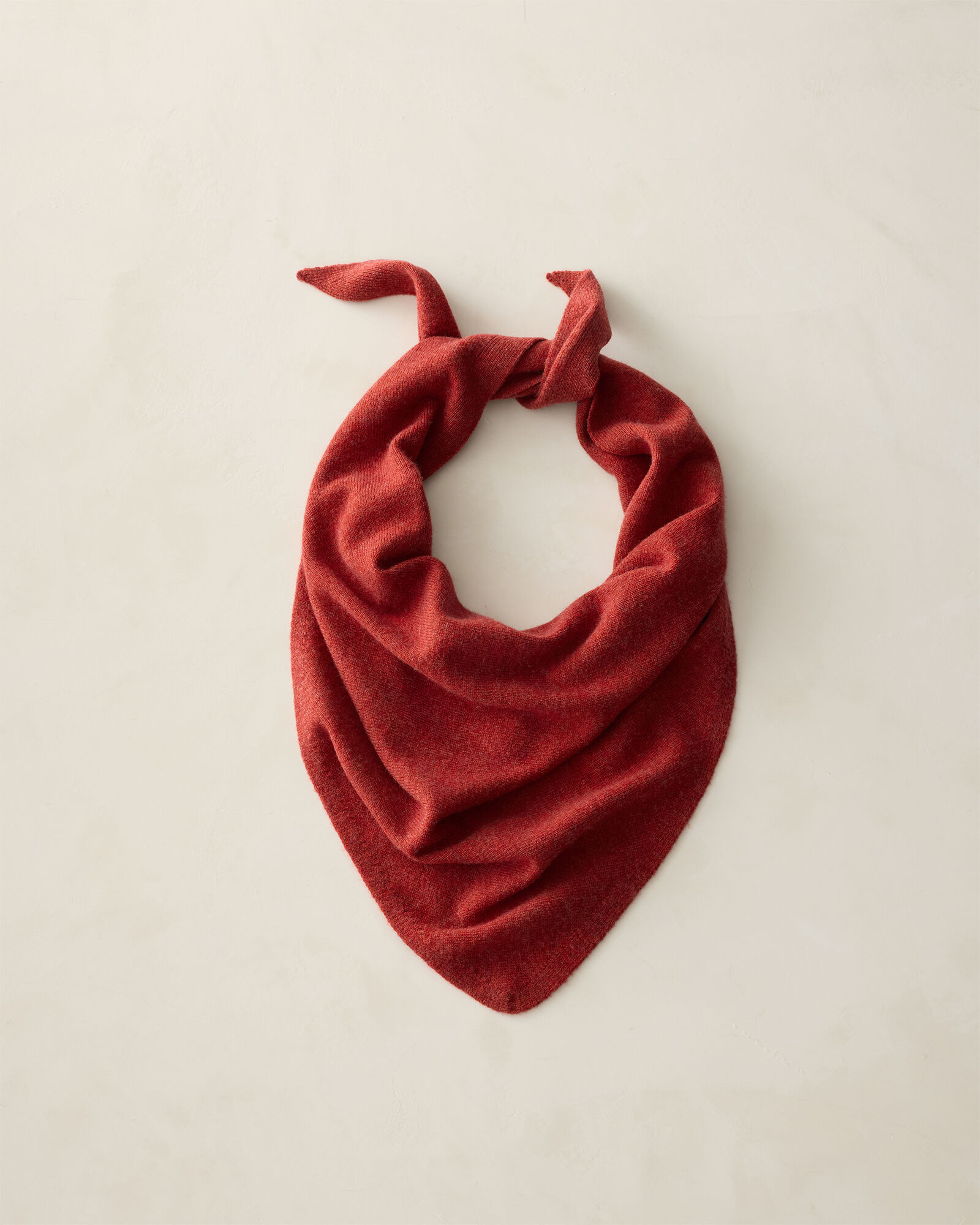 Wool &amp; Cashmere Triangle Scarf