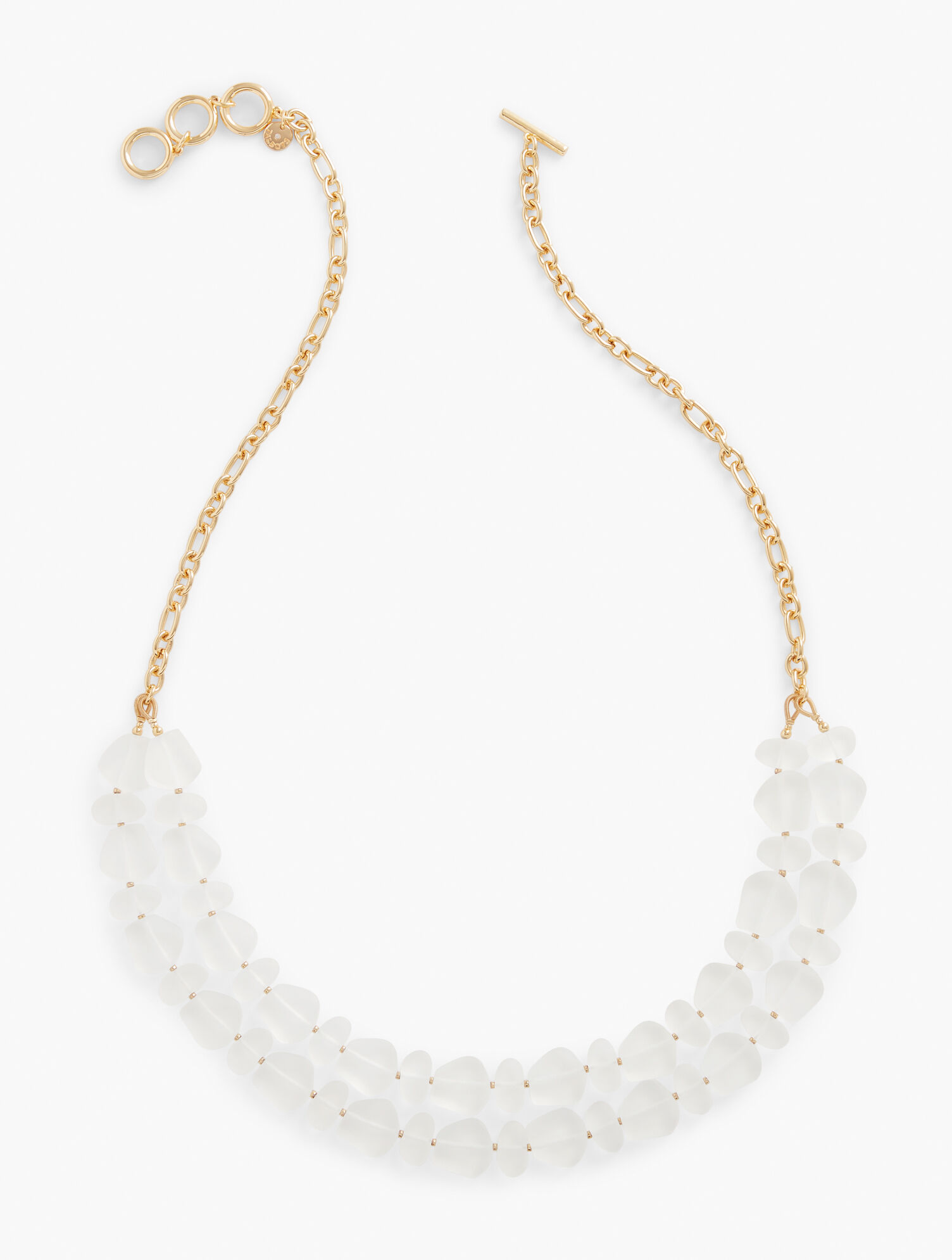Sea Glass Layered Necklace