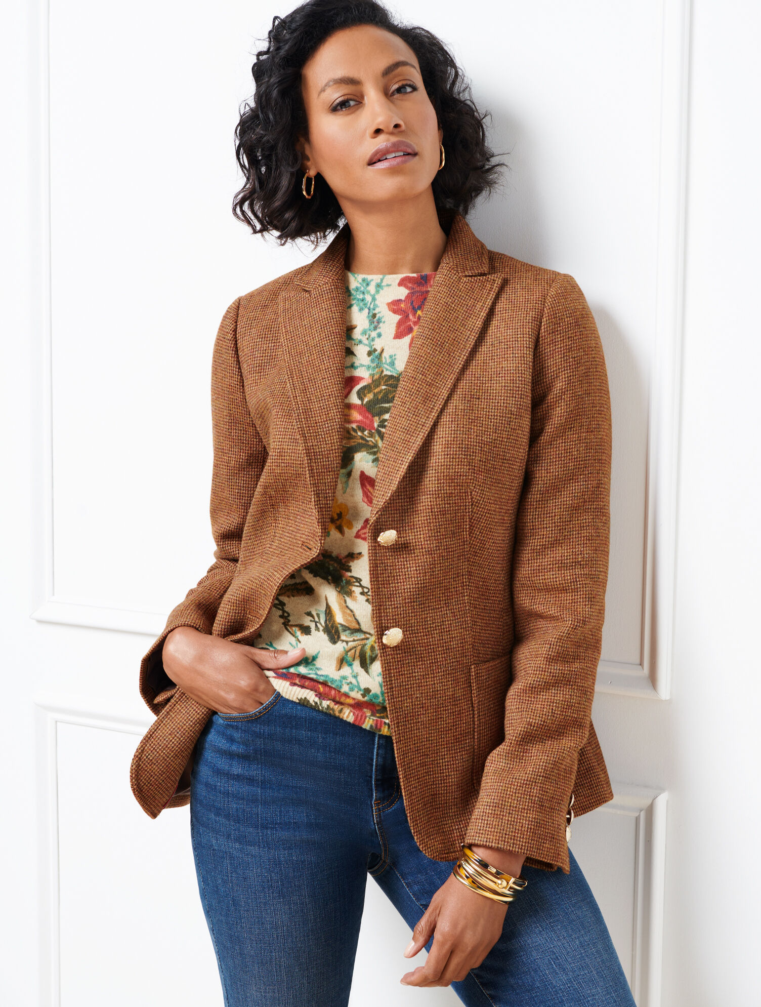 Classic Shetland Blazer - Ripen Check
