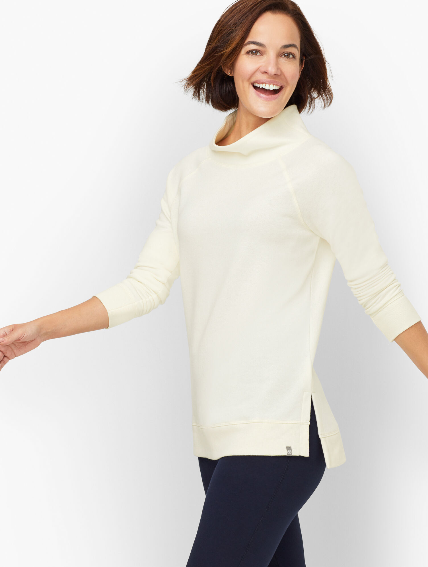 Featherweight Fleece Funnel Neck Pullover