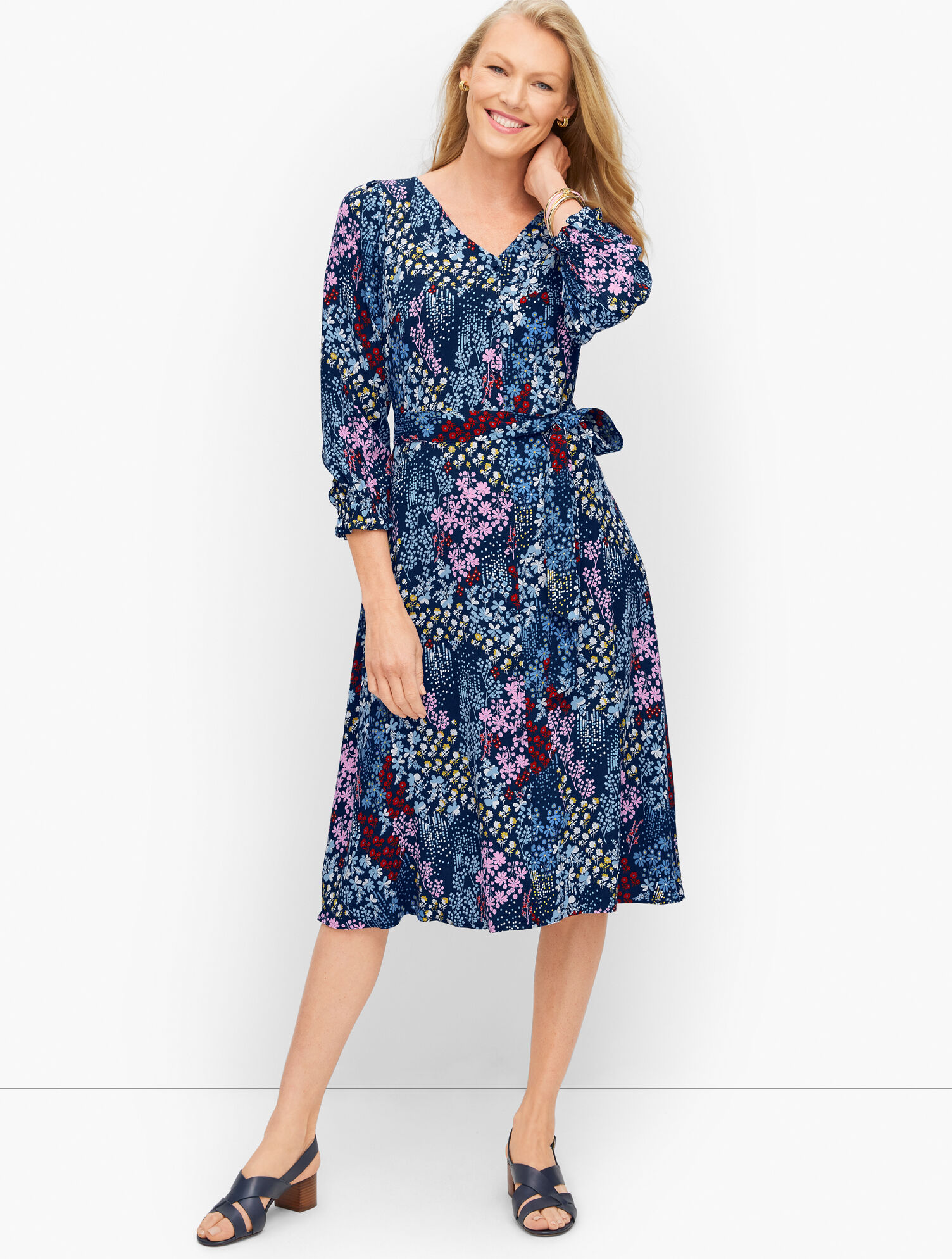 Midi Shirtdress - Twinkle Floral