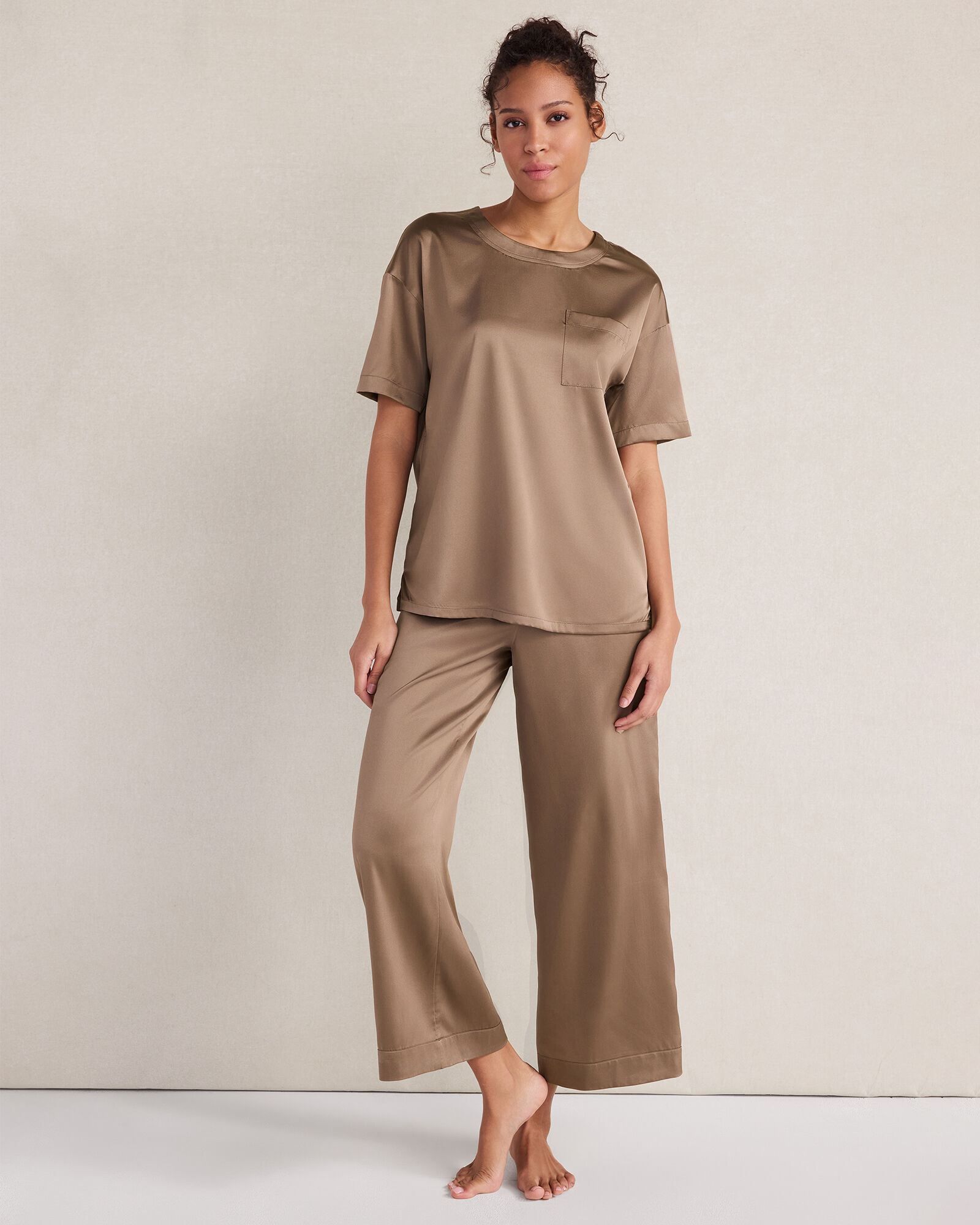 Washable Silk Sleep Top