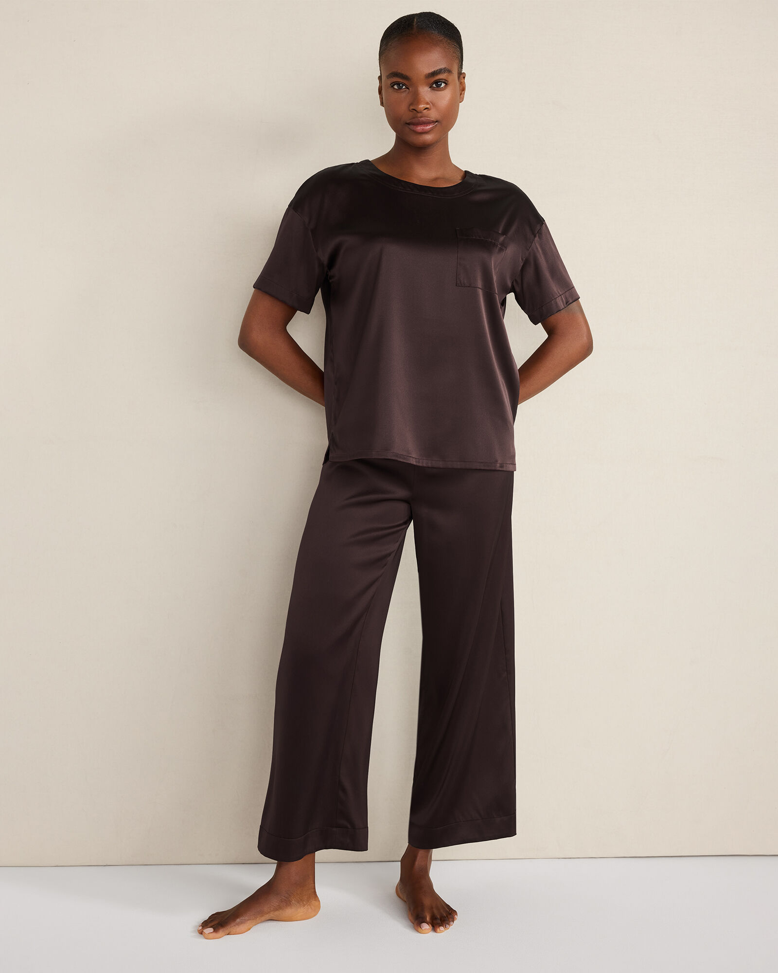 Washable Silk Sleep Top