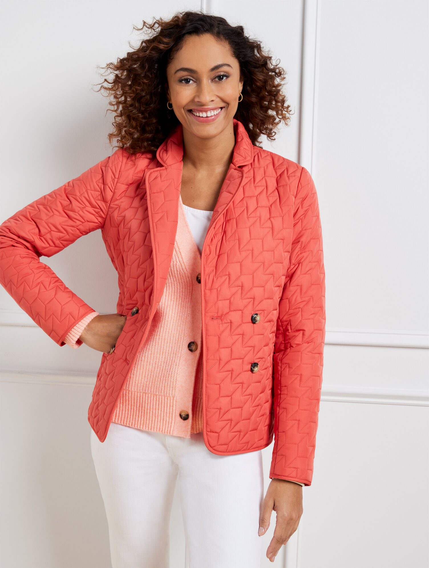 Quilted Blazer
