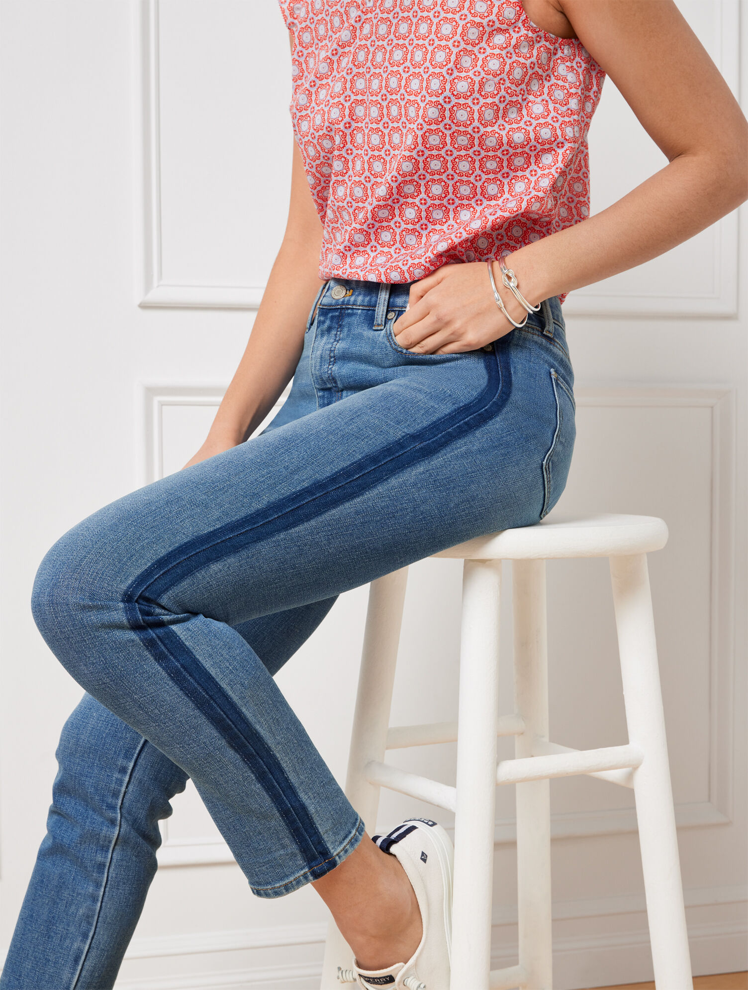 Slim Ankle Jeans - Panama Wash