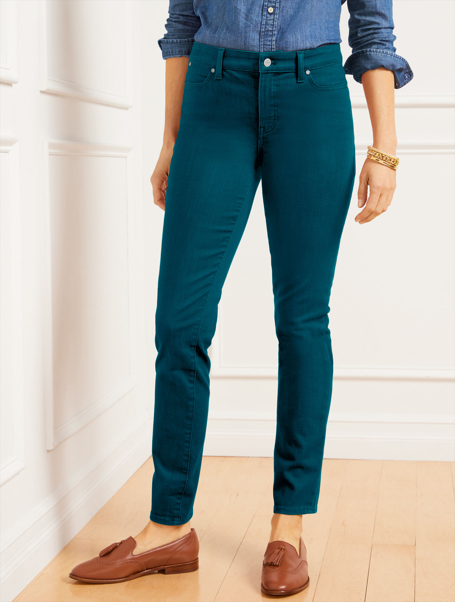 Slim Ankle Jeans - Curvy Fit