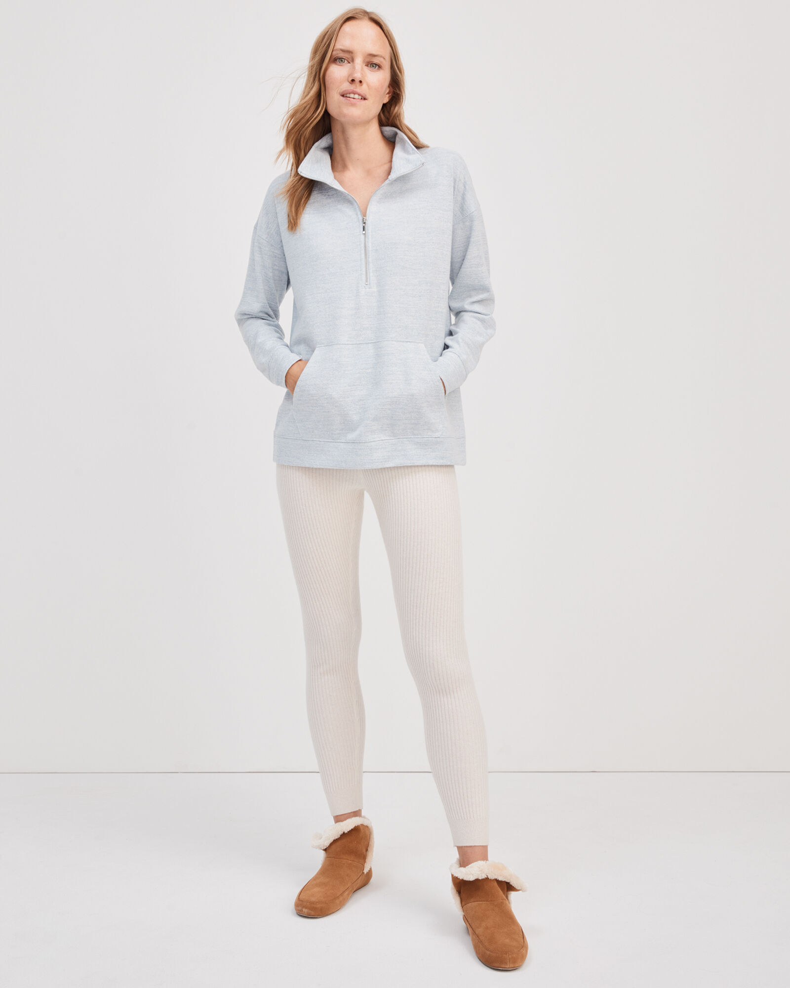 Sweater Knit Half Zip