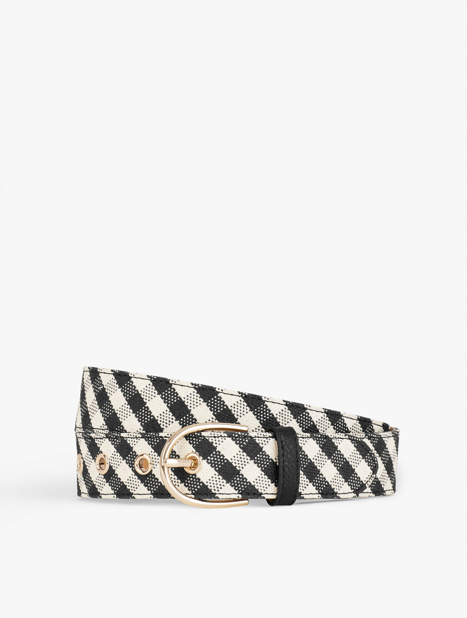 Small Gingham Belt
