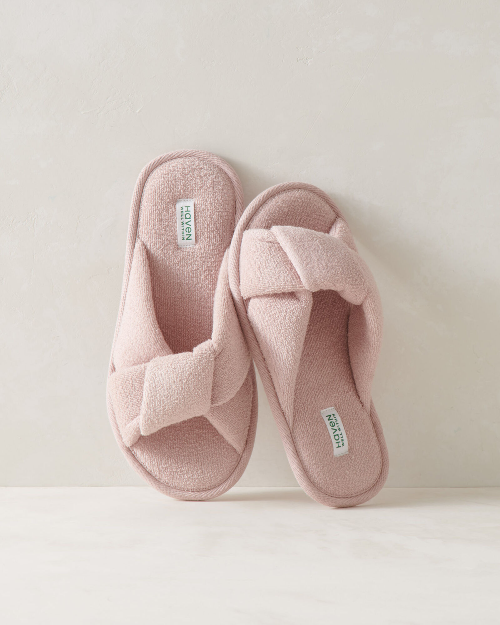 Knotted Terry Slippers