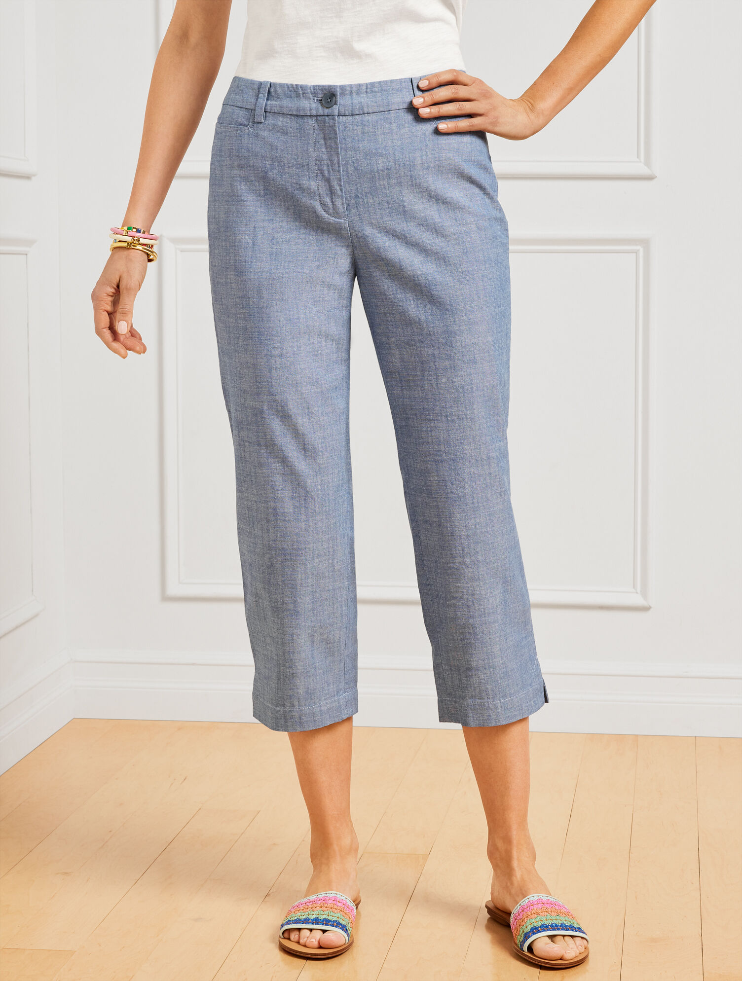 Perfect Skimmers - Newport Chambray