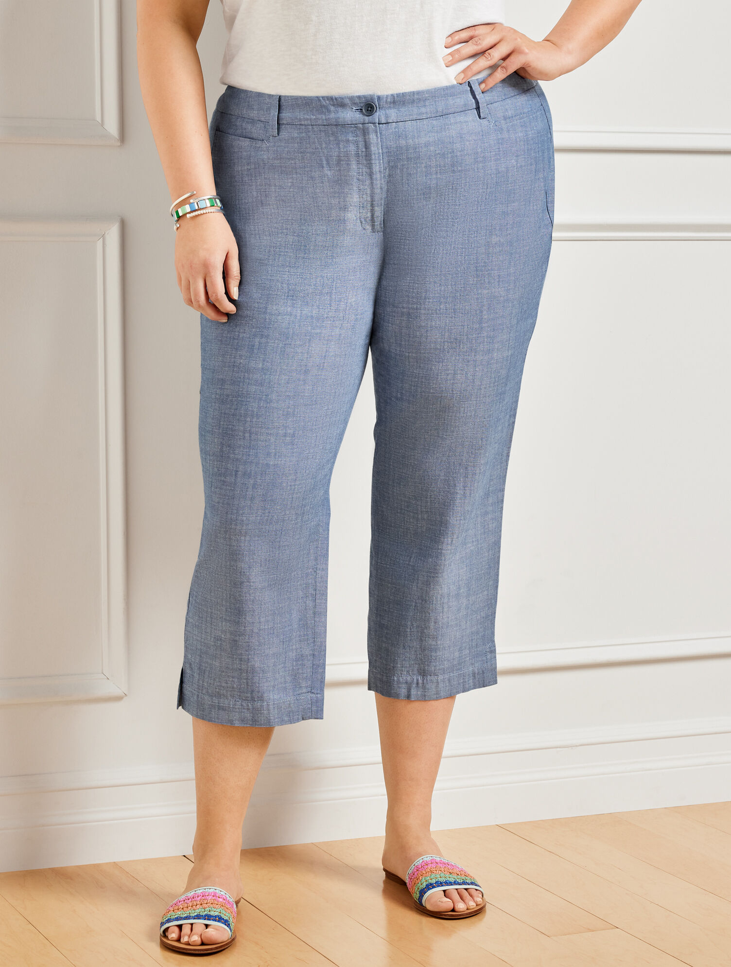 Perfect Skimmers - Newport Chambray