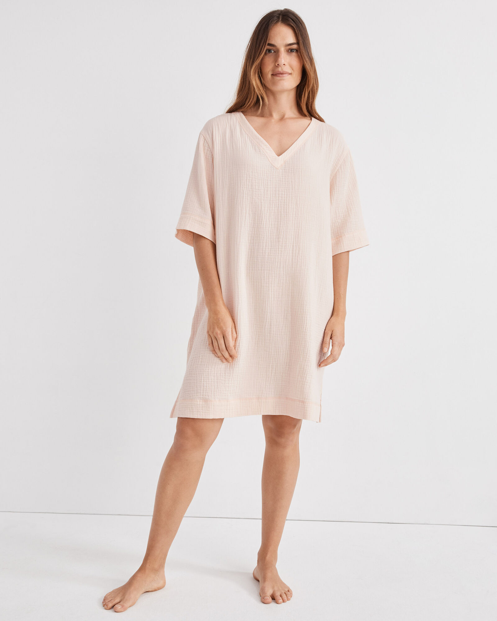Organic Cotton Gauze Dress