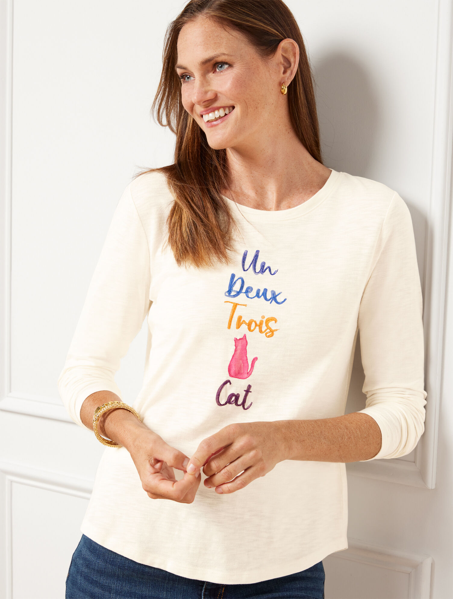 Crewneck Tee - Cat